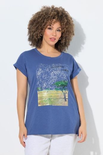 Moda za polnejše Majica kratkih rukava šireg kroja plus velikost, xxl, Ulla Popken in Johann Popken (JP1880)