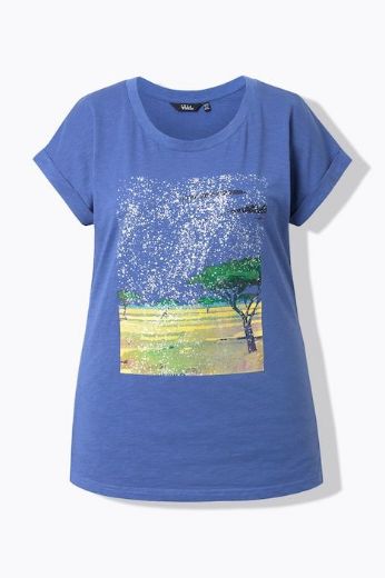 Moda za polnejše Majica kratkih rukava šireg kroja plus velikost, xxl, Ulla Popken in Johann Popken (JP1880)