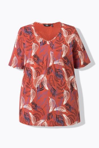 Moda za polnejše Majica kratkih rukava A kroja plus velikost, xxl, Ulla Popken in Johann Popken (JP1880)