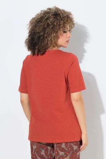 Moda za polnejše Majica kratkih rukava V izreza plus velikost, xxl, Ulla Popken in Johann Popken (JP1880)
