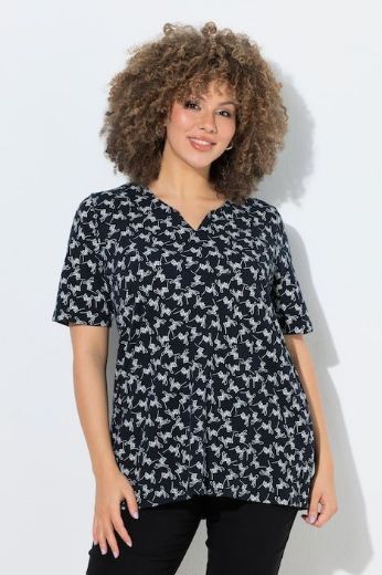 Moda za polnejše Majica kratkih rukava plus velikost, xxl, Ulla Popken in Johann Popken (JP1880)