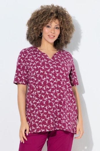 Moda za polnejše Majica kratkih rukava plus velikost, xxl, Ulla Popken in Johann Popken (JP1880)