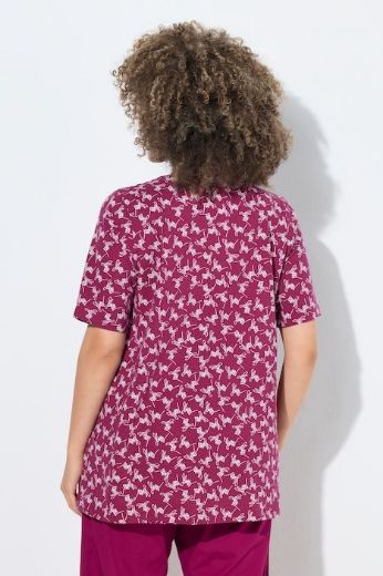 Moda za polnejše Majica kratkih rukava plus velikost, xxl, Ulla Popken in Johann Popken (JP1880)