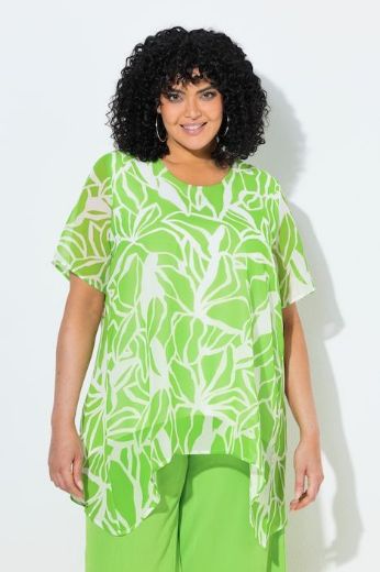 Moda za polnejše Majica kratkih rukava okruglog izreza plus velikost, xxl, Ulla Popken in Johann Popken (JP1880)