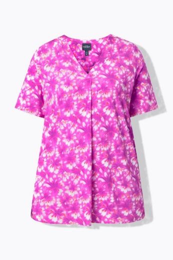 Moda za polnejše Majica kratkih rukava A kroja plus velikost, xxl, Ulla Popken in Johann Popken (JP1880)
