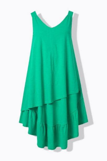 Moda za polnejše Haljina midi bez rukava pamučna plus velikost, xxl, Ulla Popken in Johann Popken (JP1880)