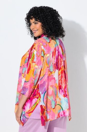 Moda za polnejše Bluza 3/4 rukava A kroja plus velikost, xxl, Ulla Popken in Johann Popken (JP1880)