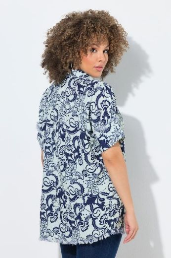 Moda za polnejše Bluza kratkih rukava šireg kroja plus velikost, xxl, Ulla Popken in Johann Popken (JP1880)