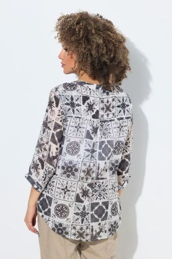 Moda za polnejše Tunika 3/4 rukava plus velikost, xxl, Ulla Popken in Johann Popken (JP1880)