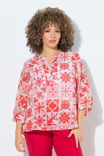 Moda za polnejše Tunika 3/4 rukava plus velikost, xxl, Ulla Popken in Johann Popken (JP1880)