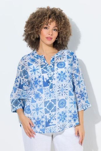 Moda za polnejše Tunika 3/4 rukava plus velikost, xxl, Ulla Popken in Johann Popken (JP1880)