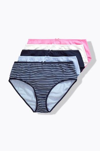 Moda za polnejše Gaćice 5 u paketu plus velikost, xxl, Ulla Popken in Johann Popken (JP1880)