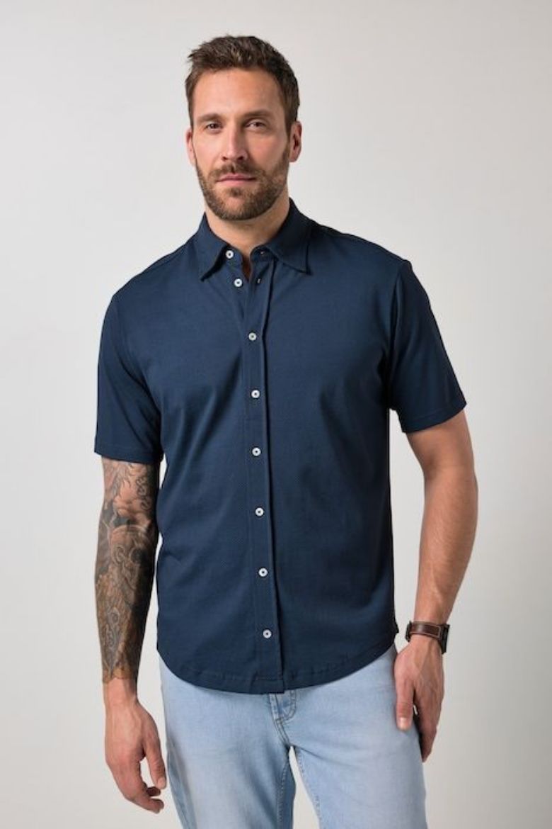 Moda za polnejše Košulja kratkih rukava plus velikost, xxl, Ulla Popken in Johann Popken (JP1880)