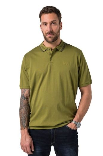 Moda za polnejše Majica polo kratkih rukava plus velikost, xxl, Ulla Popken in Johann Popken (JP1880)