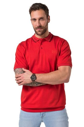 Moda za polnejše Majica polo kratkih rukava plus velikost, xxl, Ulla Popken in Johann Popken (JP1880)