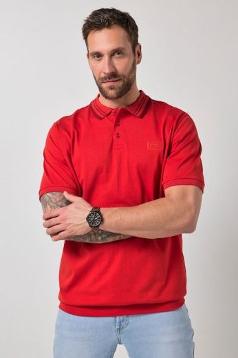 Moda za polnejše Majica polo kratkih rukava plus velikost, xxl, Ulla Popken in Johann Popken (JP1880)