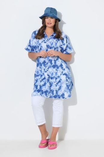 Moda za polnejše Bluza 1/2 rukava dužeg kroja od muslina plus velikost, xxl, Ulla Popken in Johann Popken (JP1880)