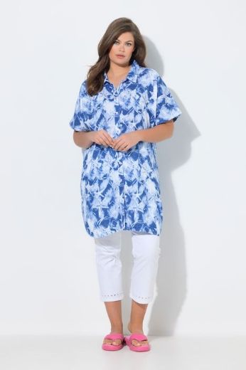 Moda za polnejše Bluza 1/2 rukava dužeg kroja od muslina plus velikost, xxl, Ulla Popken in Johann Popken (JP1880)