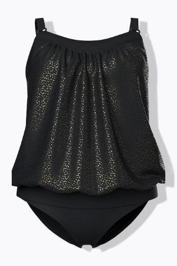 Moda za polnejše Kupaći kostim tankini mekanih košarica plus velikost, xxl, Ulla Popken in Johann Popken (JP1880)