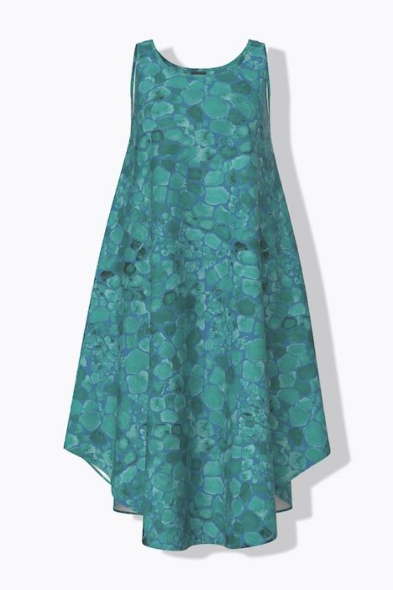 Moda za polnejše Haljina midi A kroja bez rukava plus velikost, xxl, Ulla Popken in Johann Popken (JP1880)
