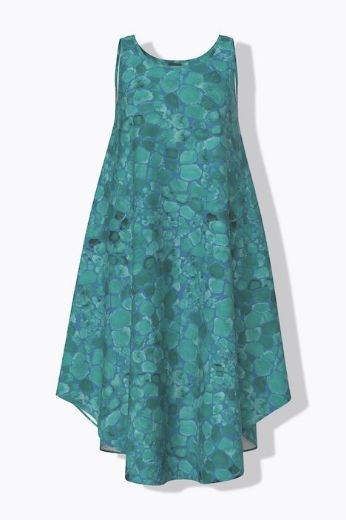 Moda za polnejše Haljina midi A kroja bez rukava plus velikost, xxl, Ulla Popken in Johann Popken (JP1880)