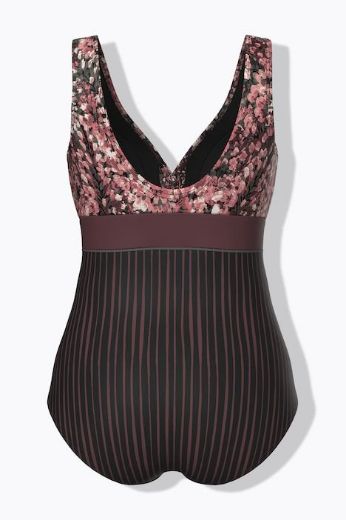 Moda za polnejše Kupaći kostim jednodijelni mekanih košarica plus velikost, xxl, Ulla Popken in Johann Popken (JP1880)
