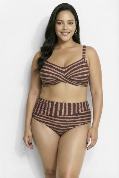 Slika Kupaći kostim dvodijelni mekanih košarica