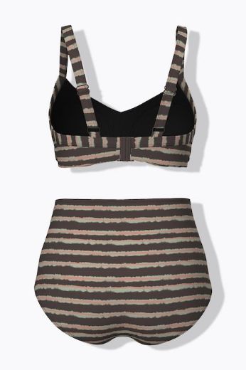 Moda za polnejše Kupaći kostim dvodijelni mekanih košarica plus velikost, xxl, Ulla Popken in Johann Popken (JP1880)