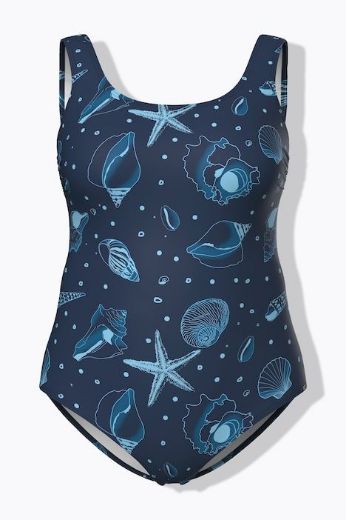Moda za polnejše Kupaći kostim jednodijelni mekanih košarica plus velikost, xxl, Ulla Popken in Johann Popken (JP1880)