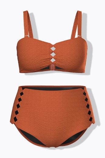 Moda za polnejše Kupaći kostim bikini mekanih košarica i podesivih naramenica plus velikost, xxl, Ulla Popken in Johann Popken (JP1880)