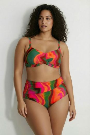 Moda za polnejše Kupaći kostim bikini mekanih košarica plus velikost, xxl, Ulla Popken in Johann Popken (JP1880)
