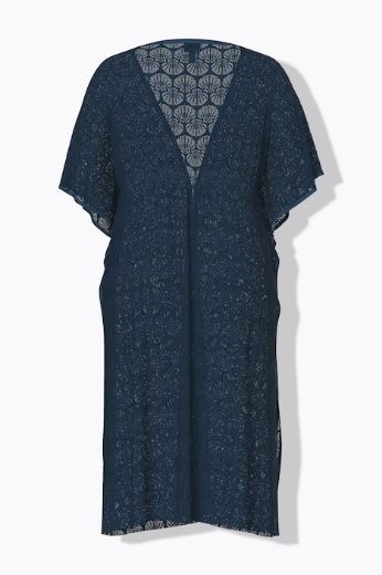 Moda za polnejše Kaftan V izreza s kratkim rukavima plus velikost, xxl, Ulla Popken in Johann Popken (JP1880)