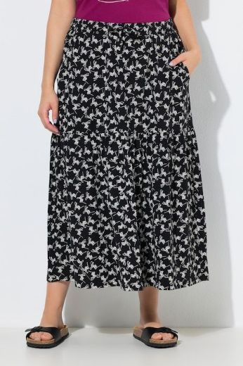Moda za polnejše Suknja maxi elastičnog struka plus velikost, xxl, Ulla Popken in Johann Popken (JP1880)