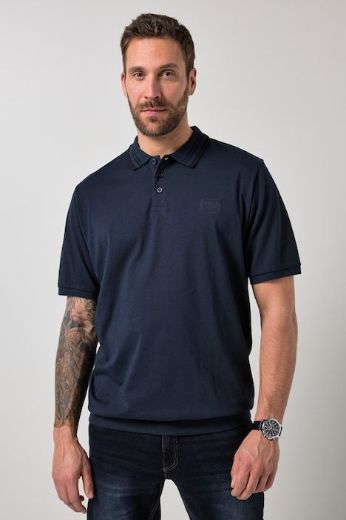 Moda za polnejše Majica polo kratkih rukava plus velikost, xxl, Ulla Popken in Johann Popken (JP1880)