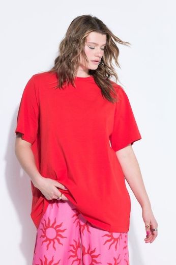 Moda za polnejše Majica dugi model kratkih rukava plus velikost, xxl, Ulla Popken in Johann Popken (JP1880)