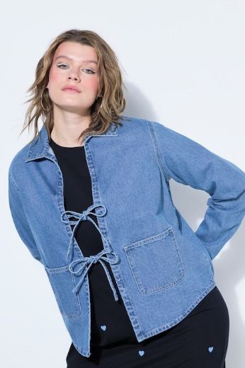 Moda za polnejše Jakna lagana traper  šireg kroja plus velikost, xxl, Ulla Popken in Johann Popken (JP1880)