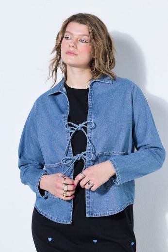 Moda za polnejše Jakna lagana traper  šireg kroja plus velikost, xxl, Ulla Popken in Johann Popken (JP1880)