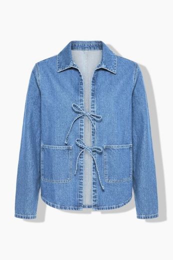 Moda za polnejše Jakna lagana traper  šireg kroja plus velikost, xxl, Ulla Popken in Johann Popken (JP1880)