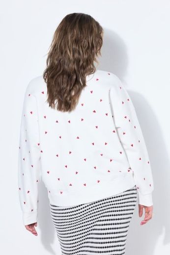 Moda za polnejše Majica dugih rukava šireg kroja plus velikost, xxl, Ulla Popken in Johann Popken (JP1880)
