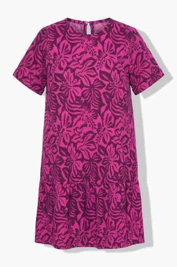 Moda za polnejše Haljina kratkih rukava A kroja plus velikost, xxl, Ulla Popken in Johann Popken (JP1880)