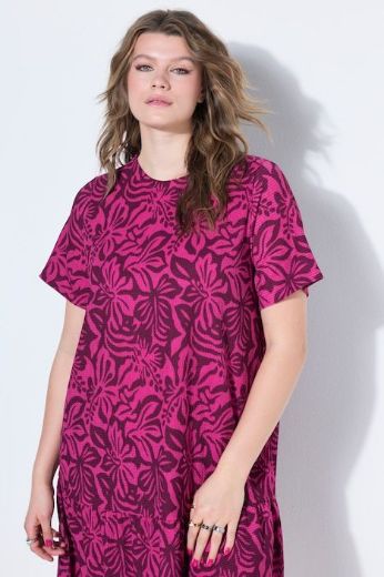 Moda za polnejše Haljina kratkih rukava A kroja plus velikost, xxl, Ulla Popken in Johann Popken (JP1880)
