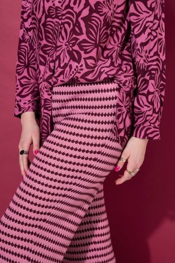 Moda za polnejše Hlače širokih nogavica elastičnog struka plus velikost, xxl, Ulla Popken in Johann Popken (JP1880)