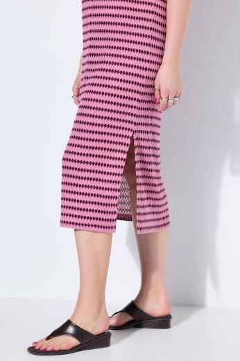 Moda za polnejše Haljina midi bez rukava plus velikost, xxl, Ulla Popken in Johann Popken (JP1880)