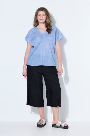 Moda za polnejše Bluza kratkih rukava šireg kroja plus velikost, xxl, Ulla Popken in Johann Popken (JP1880)