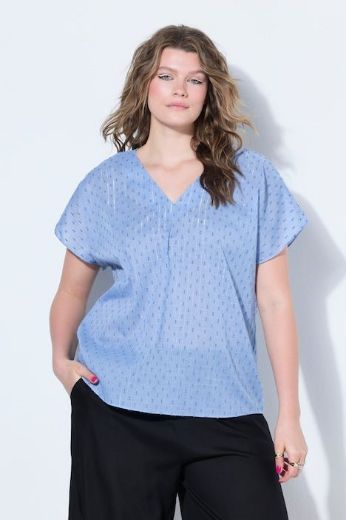 Moda za polnejše Bluza kratkih rukava šireg kroja plus velikost, xxl, Ulla Popken in Johann Popken (JP1880)