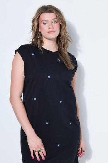 Moda za polnejše Haljina midi bez rukava plus velikost, xxl, Ulla Popken in Johann Popken (JP1880)