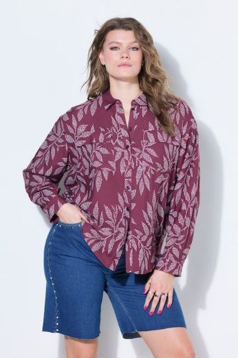 Moda za polnejše Košulja dugih rukava plus velikost, xxl, Ulla Popken in Johann Popken (JP1880)