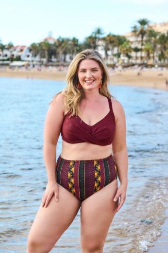 Moda za polnejše Kupaći kostim bikini mekanih košarica i podesivih naramenica plus velikost, xxl, Ulla Popken in Johann Popken (JP1880)