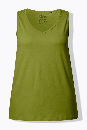 Moda za polnejše Top V ovratnika plus velikost, xxl, Ulla Popken in Johann Popken (JP1880)