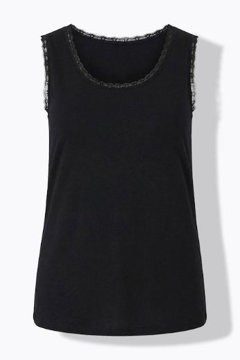 Moda za polnejše Top užeg kroja plus velikost, xxl, Ulla Popken in Johann Popken (JP1880)